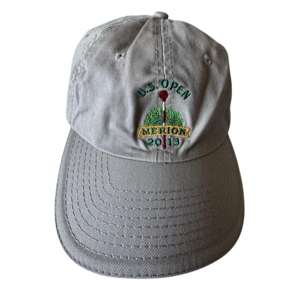 USGA Trucker Hat US Open Marion Cap USGA Member Beige Logo